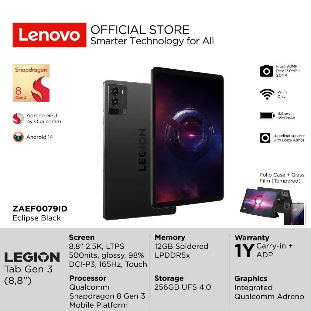 Lenovo Legion Tab Gen 3 