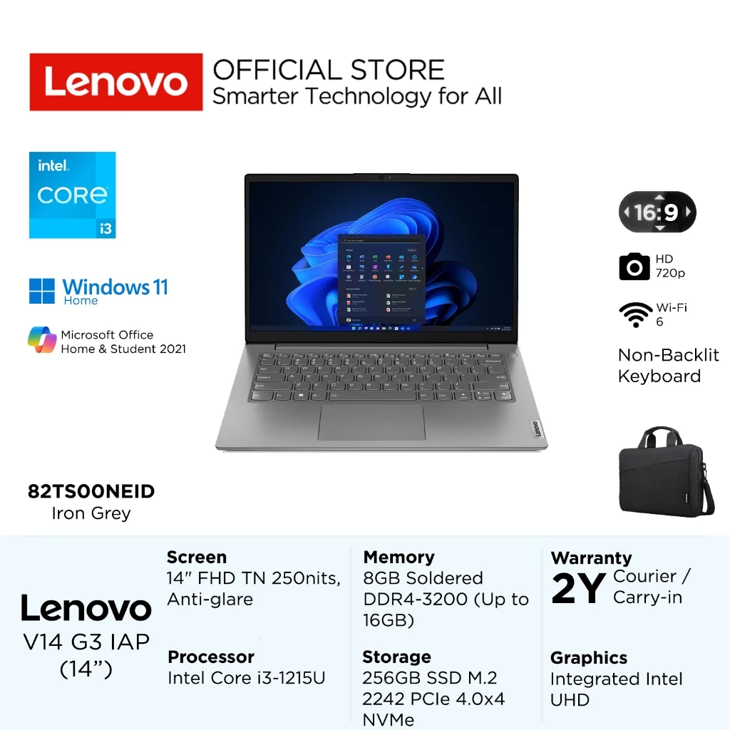 Laptop Lenovo V14 Gen 3 IAP 