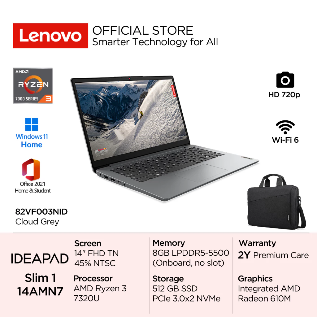 Laptop Lenovo IdeaPad Slim 1 14MN7 