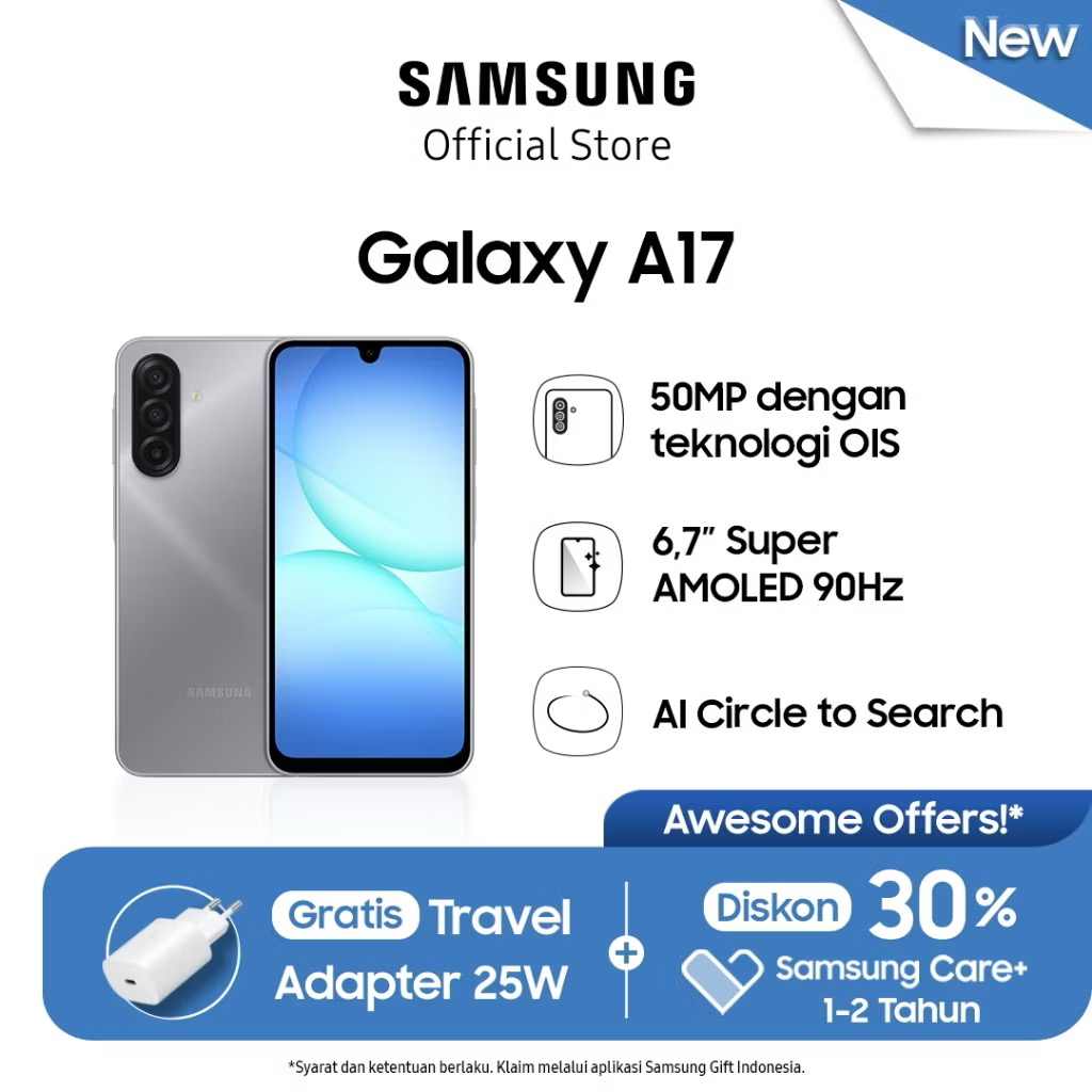 Samsung Galaxy A17 8/128GB Gray 