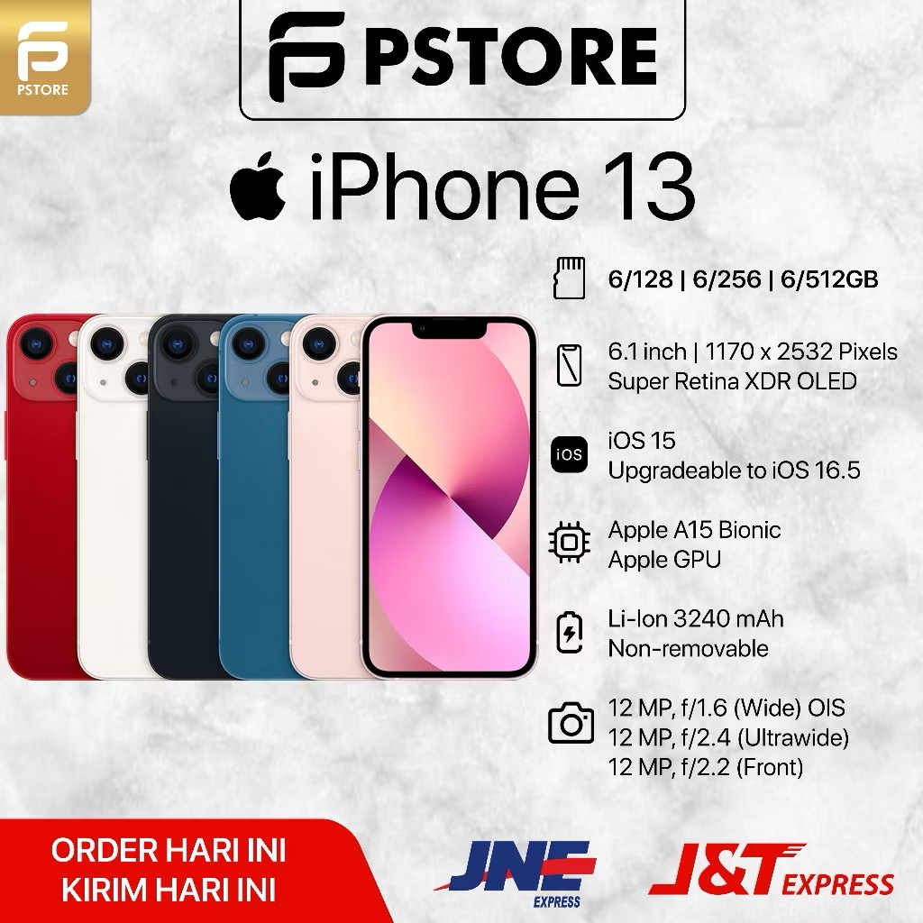 iPhone 13 NEW GARANSI RESMI IBOX 