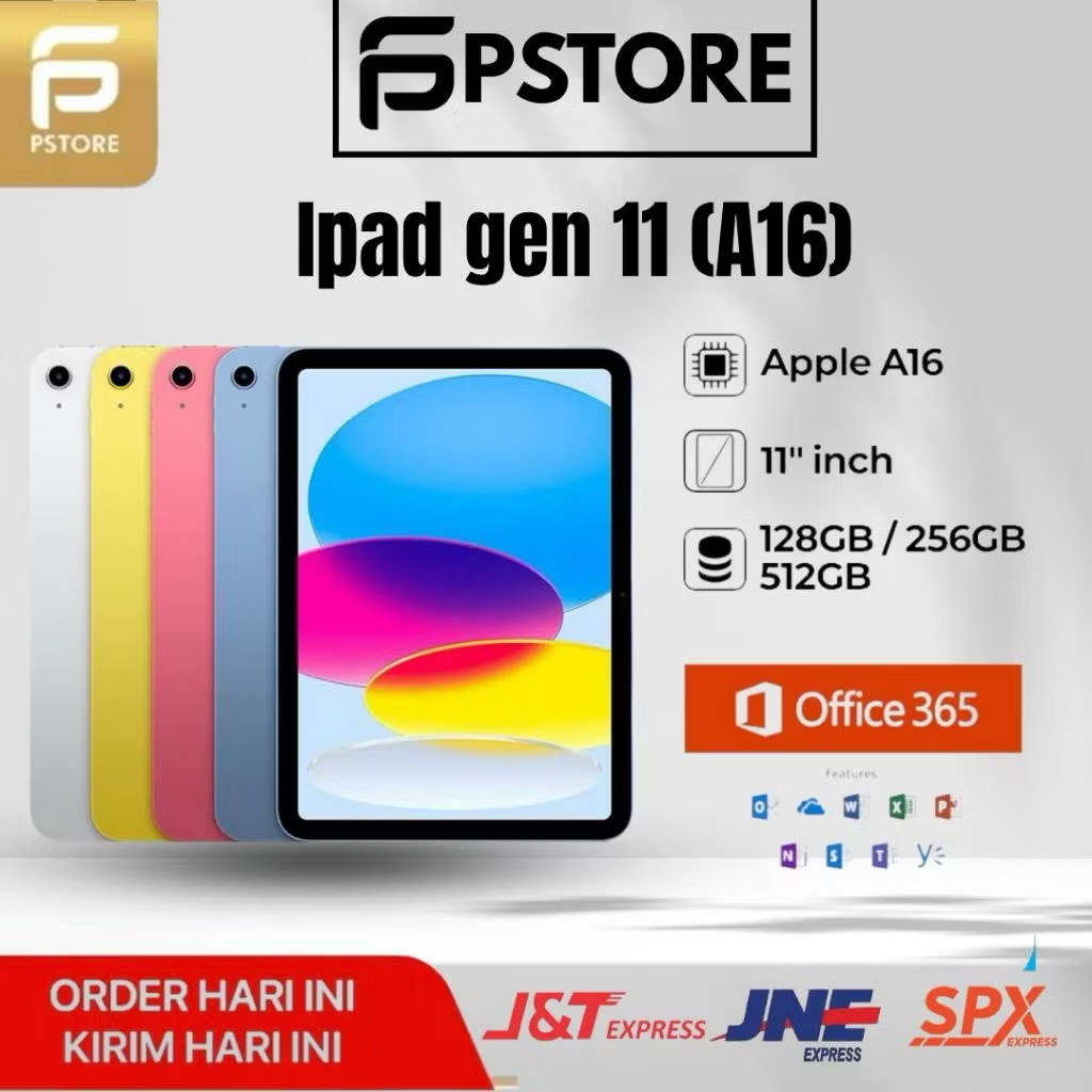 iPad 11 (A16) WiFi only 11inch New Garansi Resmi  