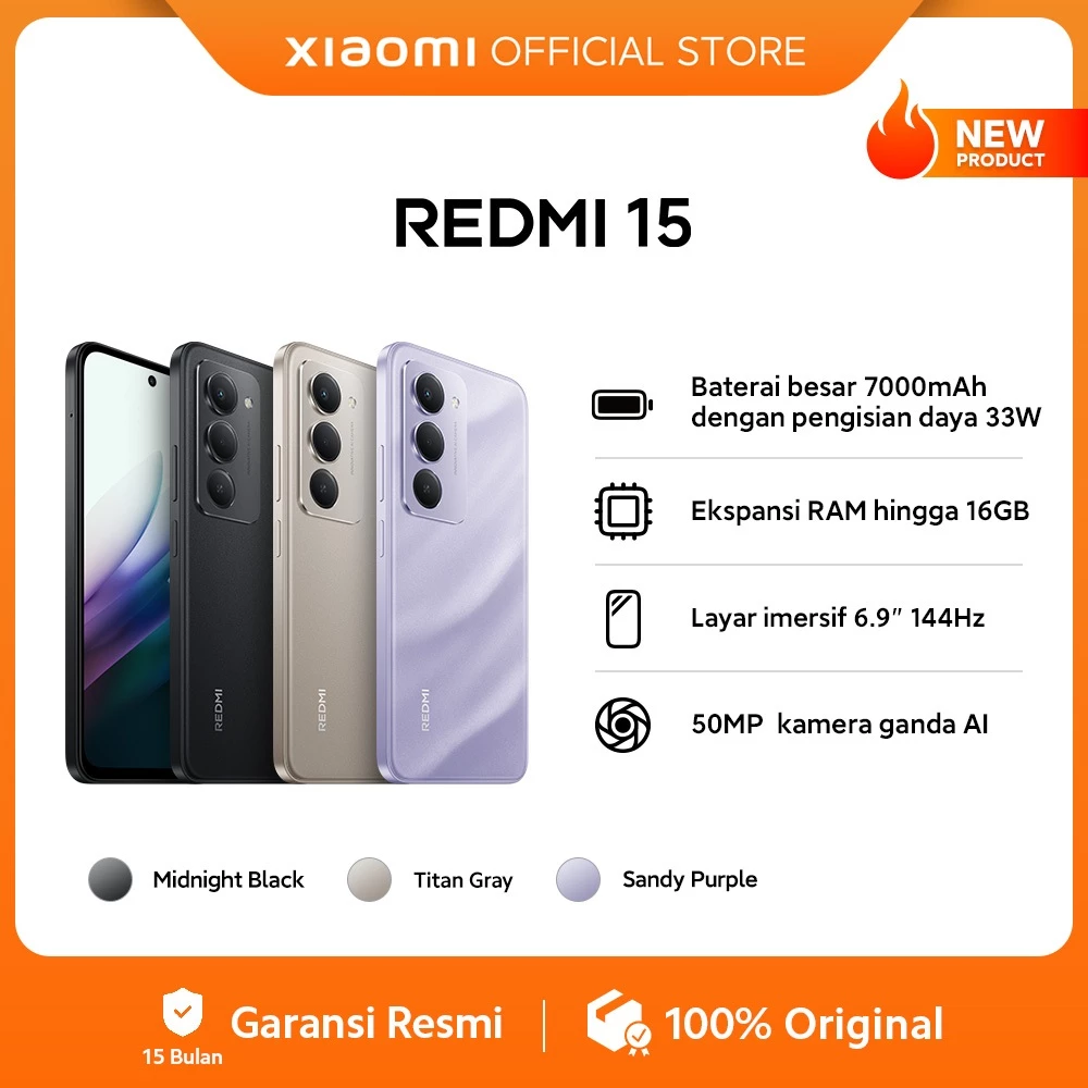 Xiaomi Redmi 15 (8GB/256GB) 